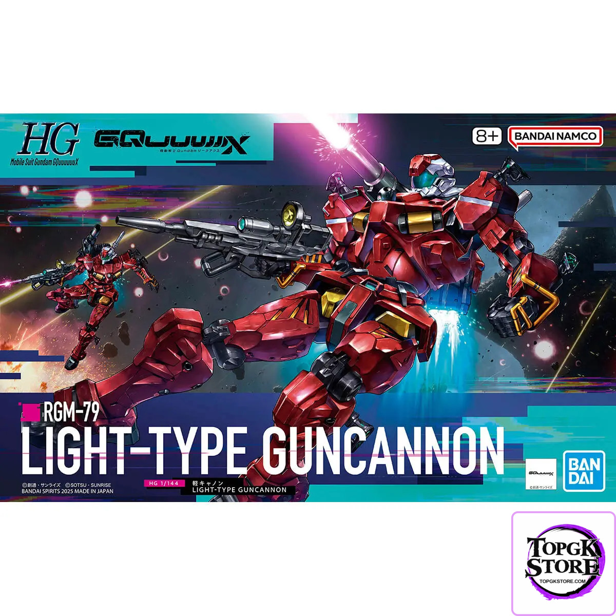 BANDAI – HG 1/144 Light-type Guncannon (Licensed) - Photo 6 | TopGKStore