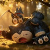 Mimi Studio – Snorlax Family Pokémon - Photo 1 | TopGKStore