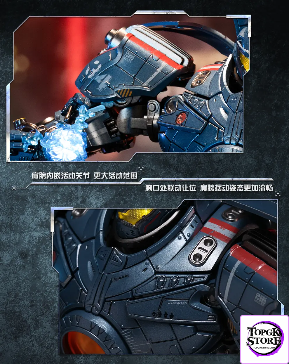 GONG Studio – Resonance Pacific Rim Danger Wanderer Diecast Action Figure (Licensed) - Photo 9 | TopGKStore