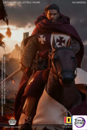 101TOYS X PP STUDIO - 1/6 NO.MA003A/B/C/D X NO.MA004 Heavenly Kingdom Three Person Set X Dynasty warhorse (Licensed) - Photo 