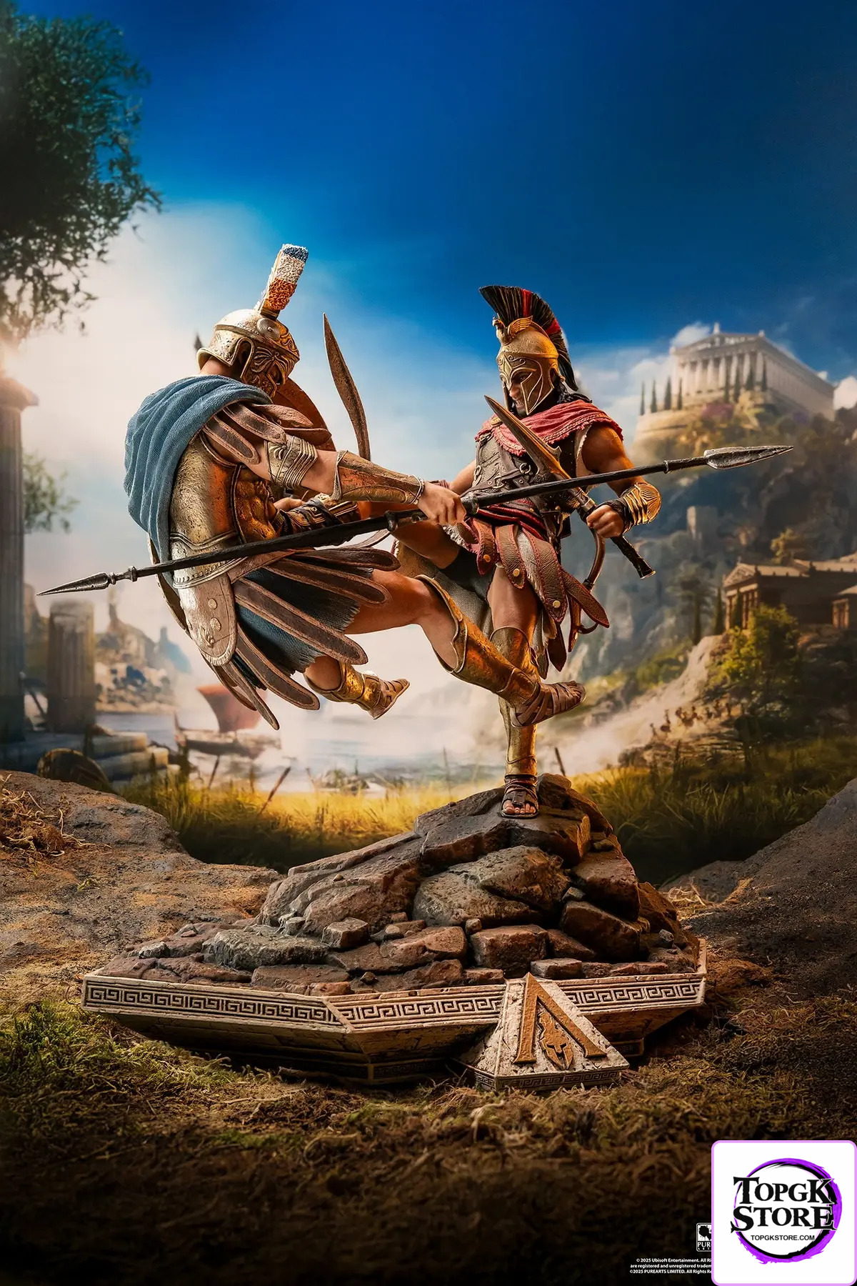 PureArts Studio – Assassin’s Creed Spartan Kick 1/6 Scale Diorama PA054AC (Licensed) - Photo 1 | TopGKStore