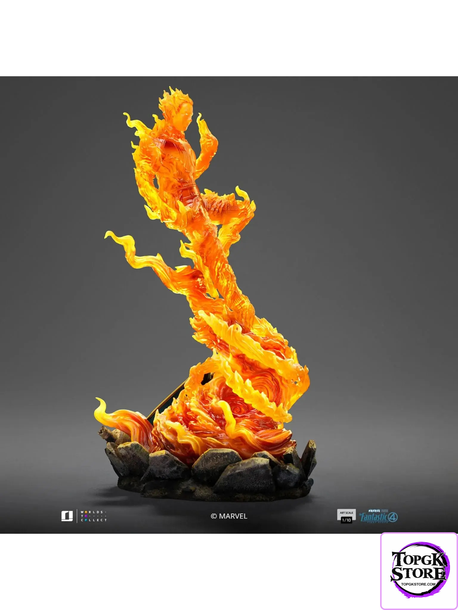 Iron Studio – The Fantastic Four: The Thing & Human Torch MARCAS203135-10 MARCAS203325-10 (Licensed) - Photo 6 | To