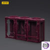 JOYTOY – Individual Soldier Hangar Display Case – Blazing Red & Stellar Purple & Abyssal Blue A B C (Lice