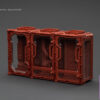 JOYTOY – Individual Soldier Hangar Display Case – Blazing Red & Stellar Purple & Abyssal Blue A B C (Lice