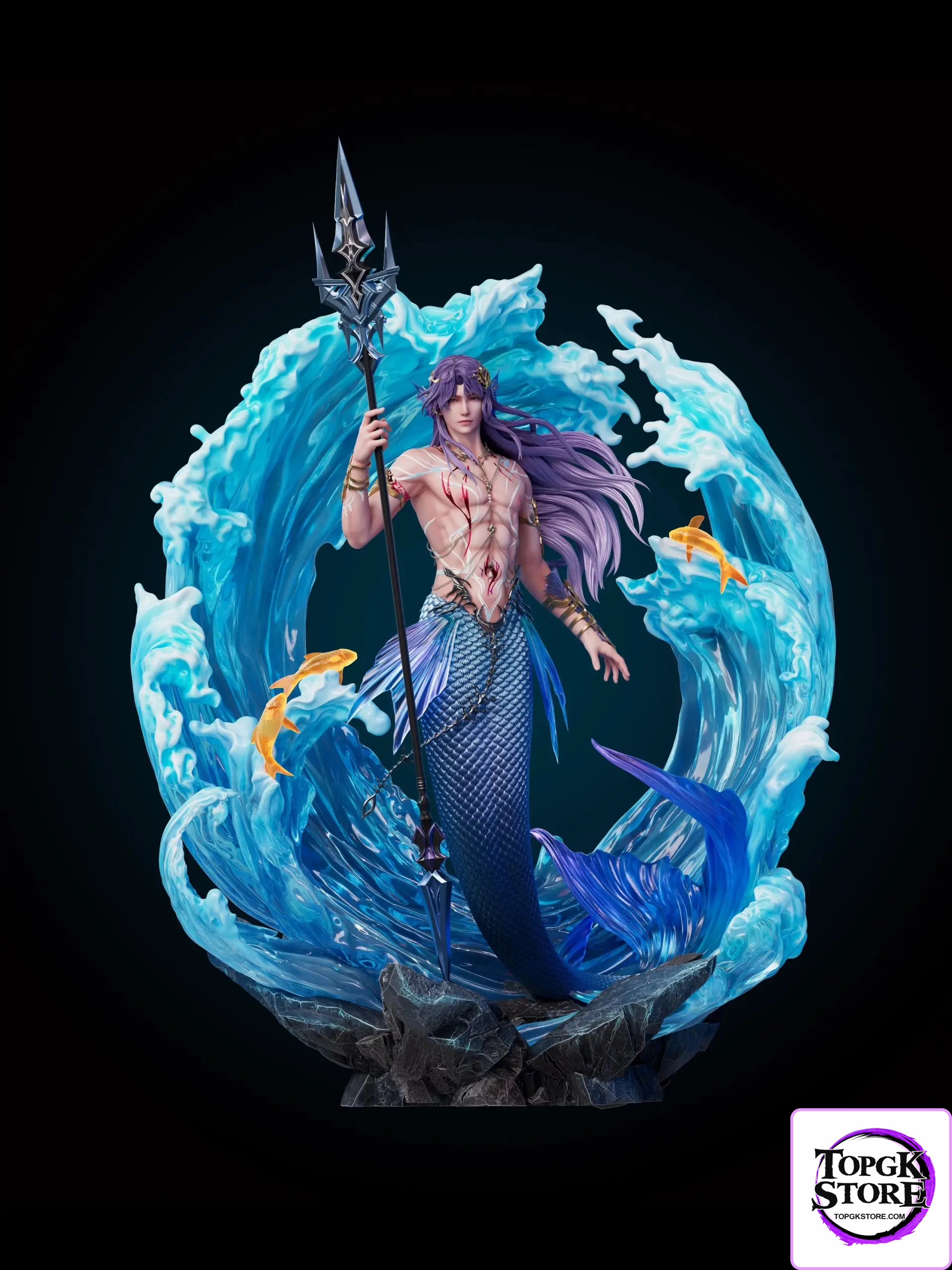 Yun Gu Studio – Love and Deepspace 1/6 Statue Mermaid Rafayel - Photo 1 | TopGKStore