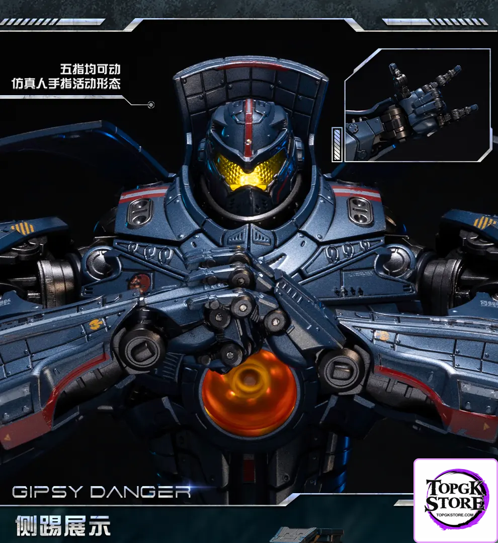 GONG Studio – Resonance Pacific Rim Danger Wanderer Diecast Action Figure (Licensed) - Photo 10 | TopGKStore