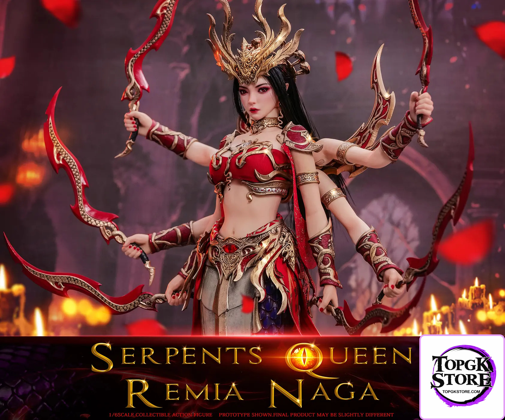 3STOYS – 1/6 Scale Lamia Queen Remia Fully Articulated Action Figure 3S018 (Licensed) - Photo 17 | TopGKStore