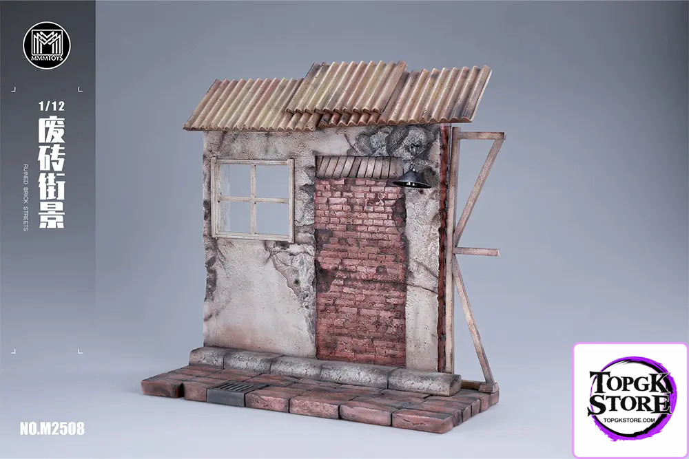 MMMTOYS – 1/12 Abandoned Brick Street Diorama Base M2508 (Licensed) - Photo 8 | TopGKStore