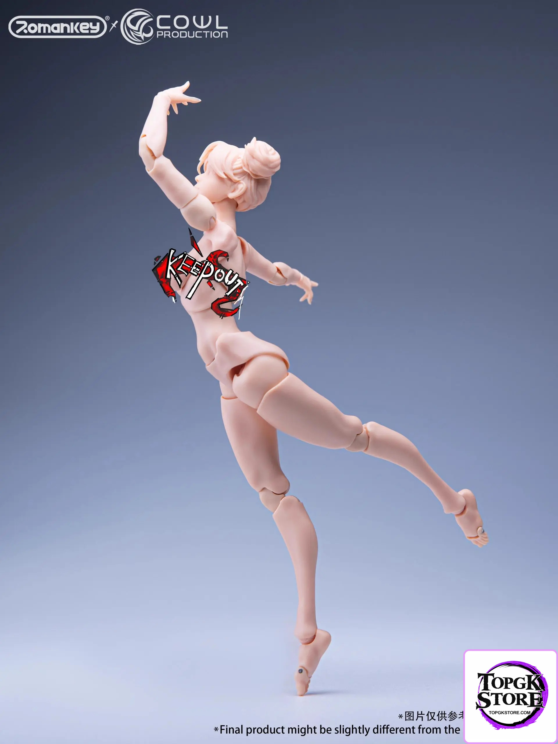 Romankey Studio – 1/12 Scale Highly Articulated Female Body Reissue (Licensed) - Photo 12 | TopGKStore