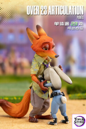 GONG Studio- Zootopia Nick Wilde with Judy Hopps Set (Licensed) - Photo 2 | TopGKStore