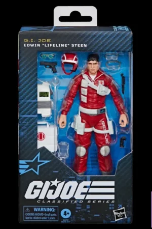 Hasbro Studio – Classified: G.I. Joe Series 6-inch Lifeline Edwin Steen Action Figure (Licensed) - Photo 1 | TopGKStore
