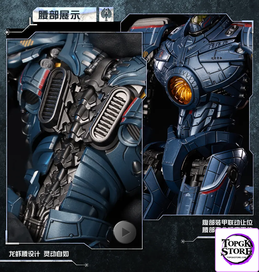 GONG Studio – Resonance Pacific Rim Danger Wanderer Diecast Action Figure (Licensed) - Photo 11 | TopGKStore