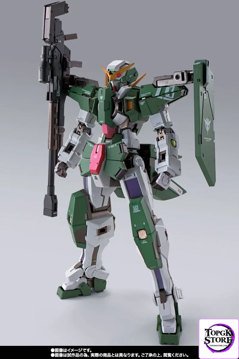 BANDAI SPIRITS – Mobile Suit Gundam 00: Revealed Chronicle GN-002 Gundam Dynames Gundam Devise Dynames Metal Build (Li