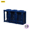 JOYTOY – Individual Soldier Hangar Display Case – Blazing Red & Stellar Purple & Abyssal Blue A B C (Lice