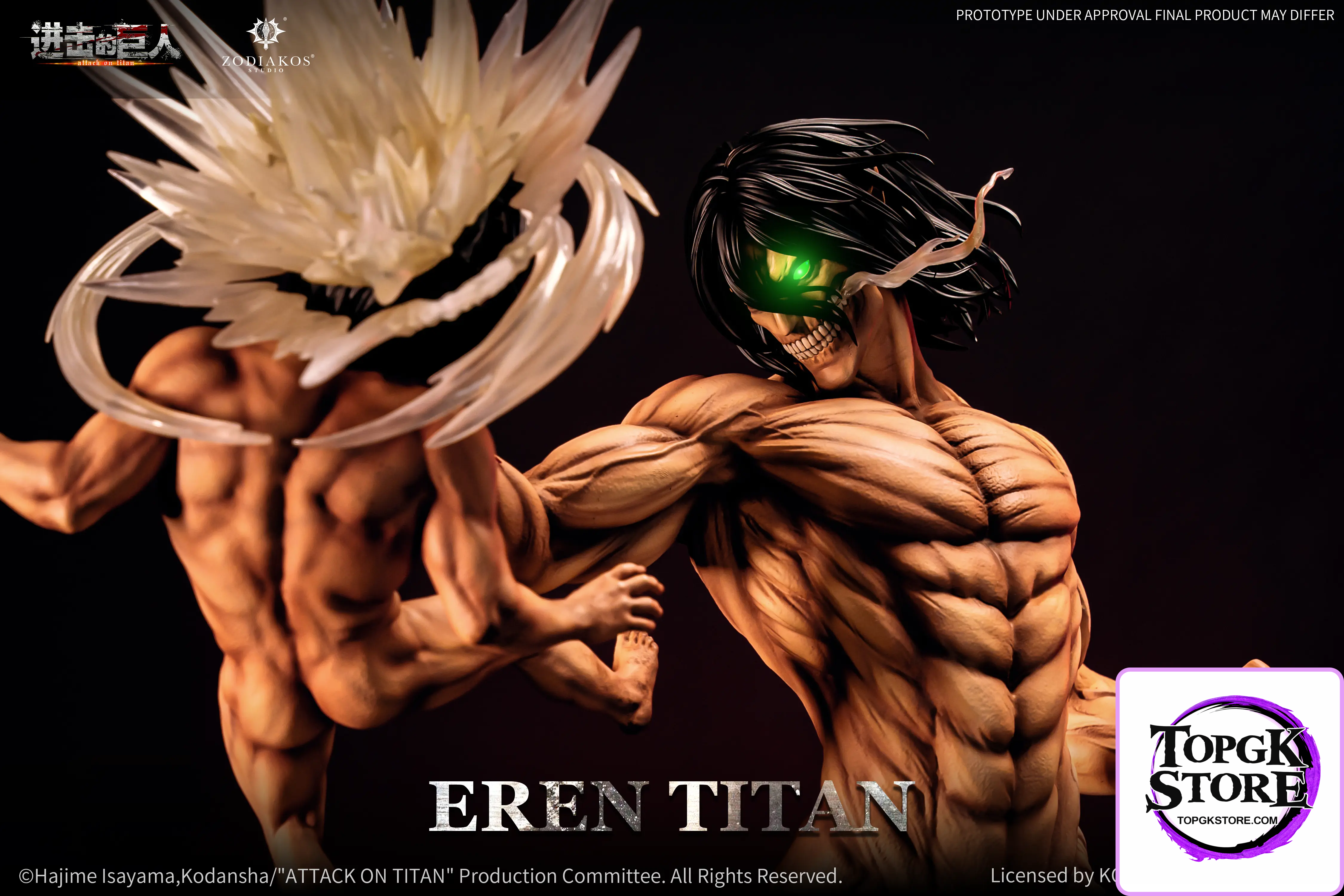 Zodiakos Studio – Attack On Titan Eren Yeager (Licensed) - Photo 5 | TopGKStore