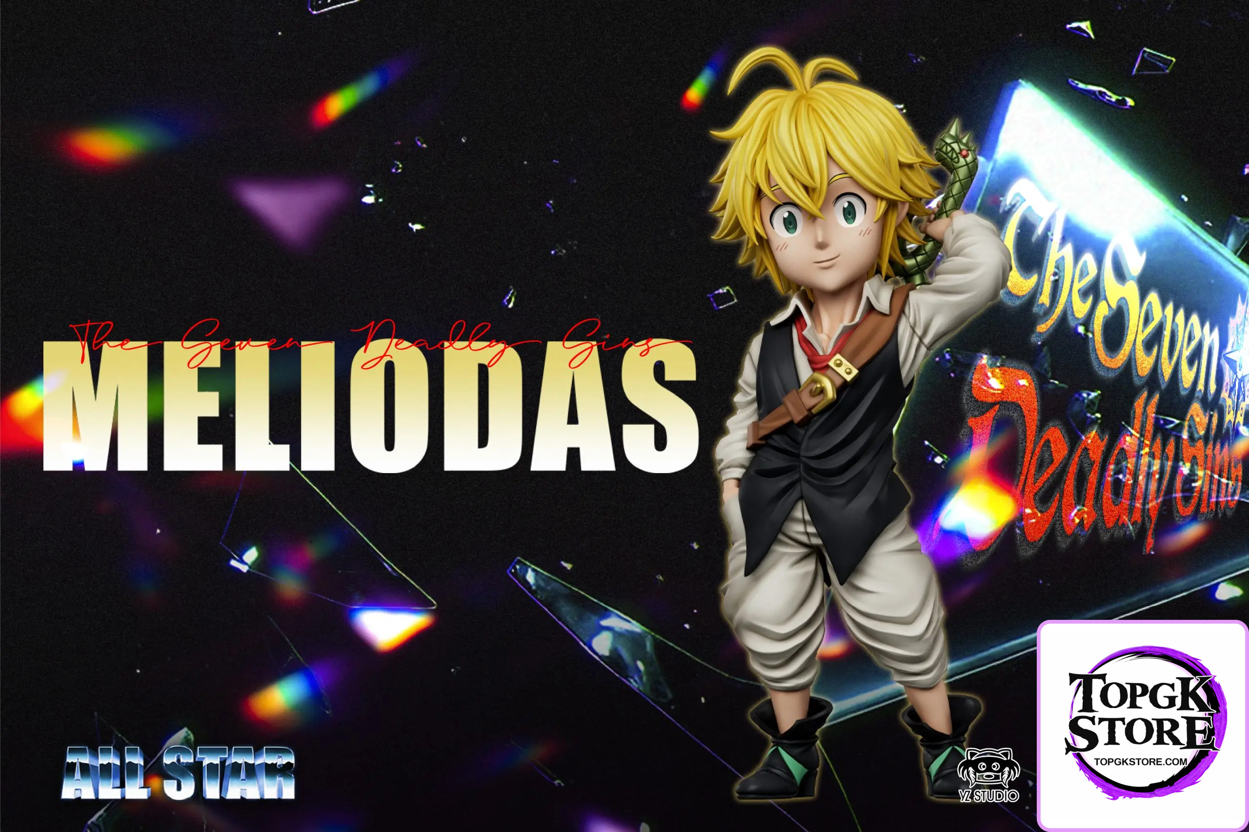 Yz Studio – Manga All-Star Series #6 Meliodas The Seven Deadly Sins - Photo 2 | TopGKStore