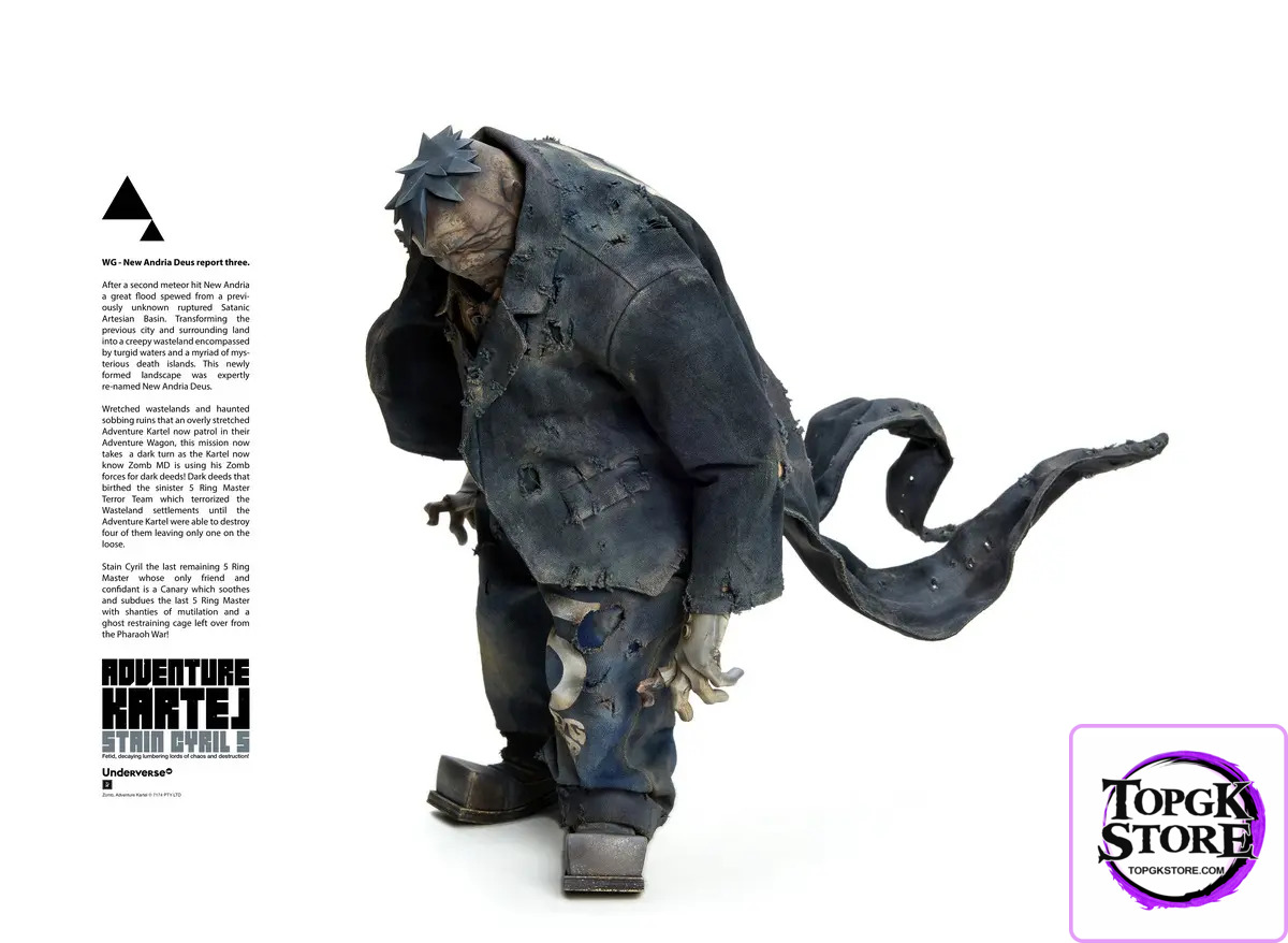 UNDERVERSE – Adventure Kartel 5 Ring Master – Stain Cyril 1/6 Action Figure (Licensed) - Photo 15 | TopGKStore