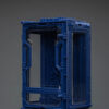 JOYTOY – Individual Soldier Hangar Display Case – Blazing Red & Stellar Purple & Abyssal Blue A B C (Lice