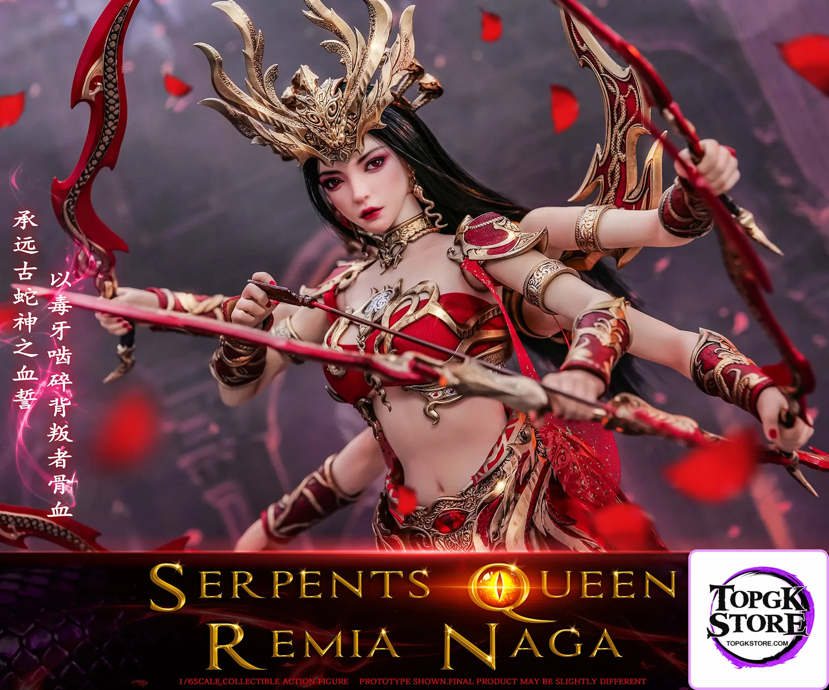 3STOYS – 1/6 Scale Lamia Queen Remia Fully Articulated Action Figure 3S018 (Licensed) - Photo 19 | TopGKStore