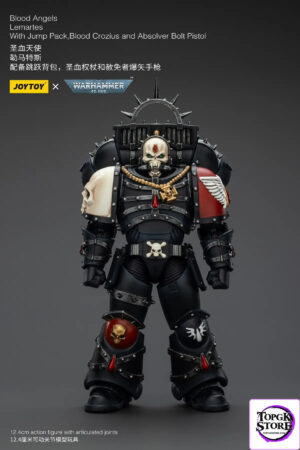 JOYTOY – Blood Angels Lemartes With Jump Pack,Blood Crozius and Absolver Bolt Pistol (Licensed) - Photo 1 | TopGKStore