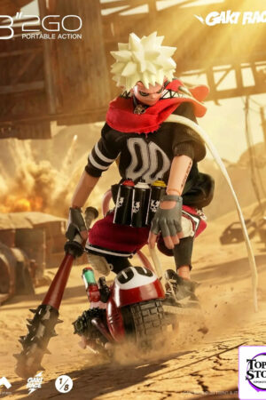 JEI TSENG Studio X 82GO GAKIRACE ZAIKI – 1/8 Demon Racer ZAIKI Original Action Figure X Bike (Licensed) - Photo 1 | Top