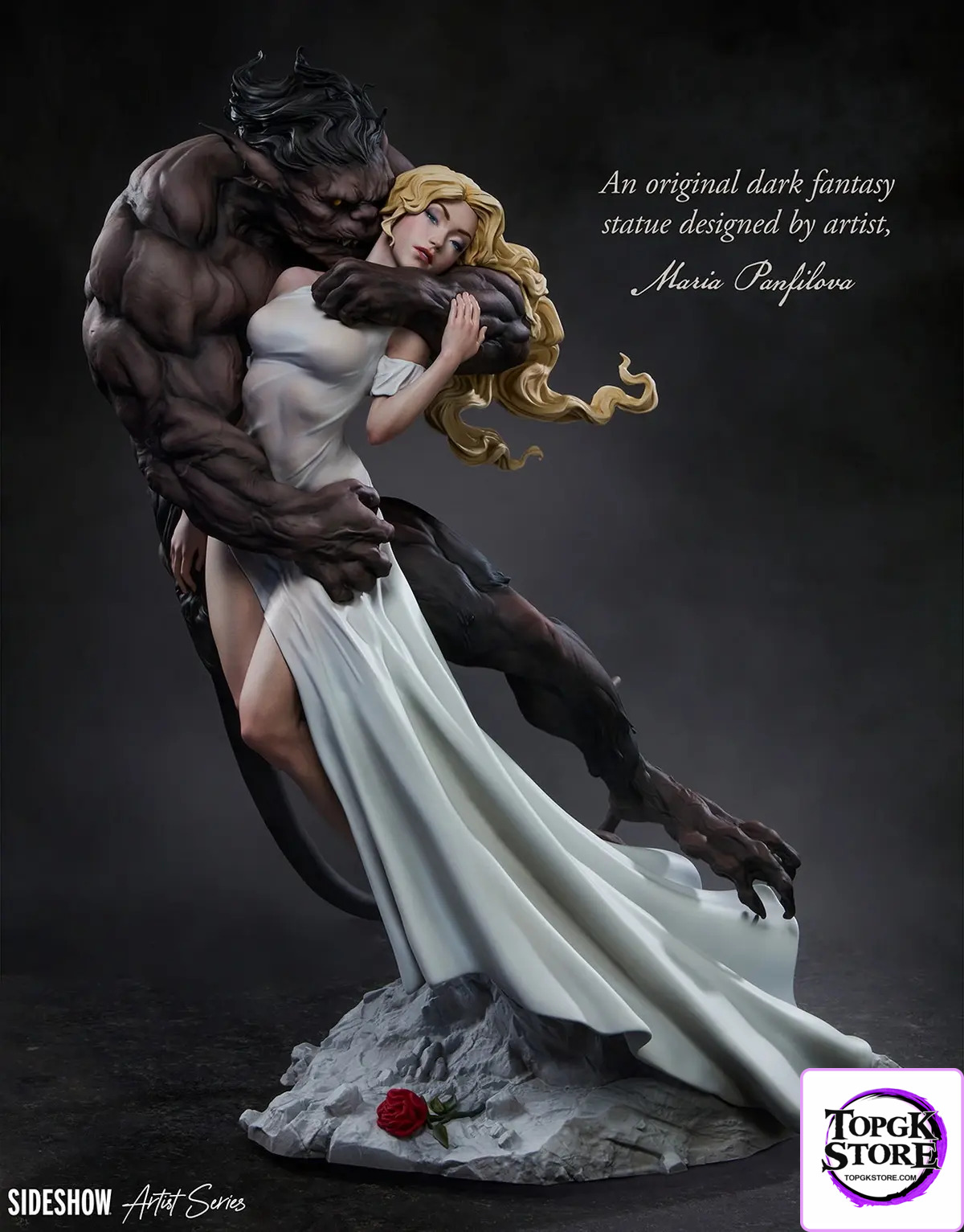 Sideshow Collectibles – Beauty and the Beast Statue 200665 (Licensed) - Photo 3 | TopGKStore