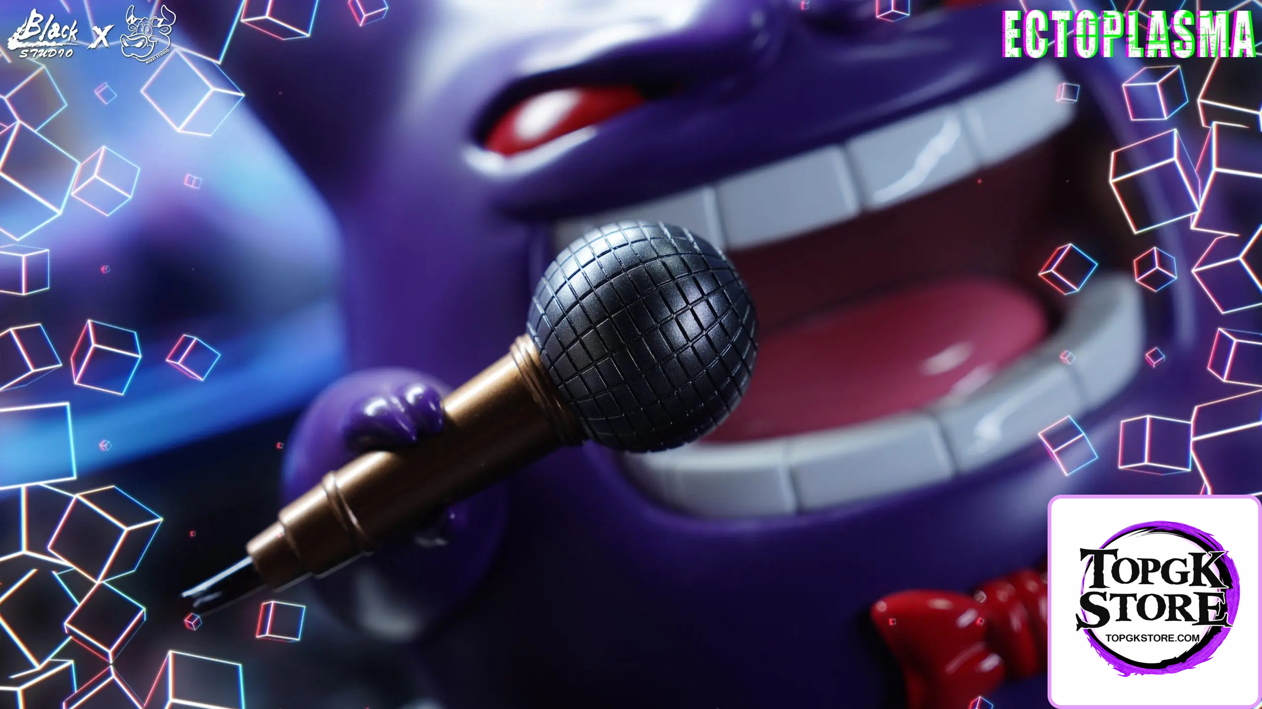 NIUZI Studio – Pokémon 1/2 Scale Gengar Bluetooth Speaker - Photo 3 | TopGKStore