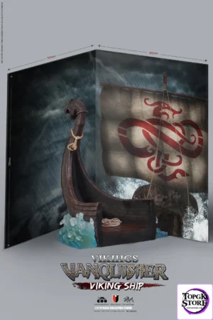COOMODEL - NO. SE020 1/6 VIKING VANQUISHER - VIKING SHIP (SCENE PLATFORM) - Photo 1 | TopGKStore