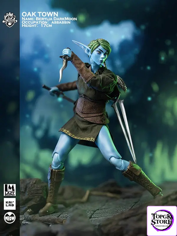 Lazy Monster Studio – Oak town Berylia Dark Moon Assassin & Sorceress (Licensed) - Photo 36 | TopGKStore