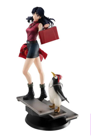 MegaHouse – GALS Series Rebuild of Evangelion Misato Katsuragi & Penpen Complete Figure (Licensed) - Photo 1 | TopG