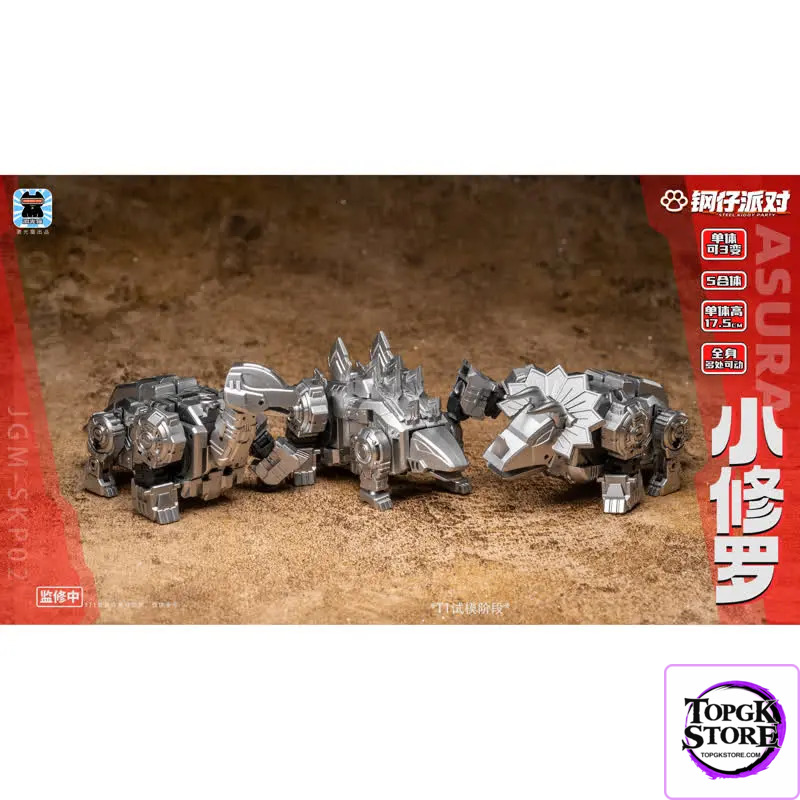 JGM – Original JGM-SKP02 Little Shura 5-piece Transformation Toy (Licensed) - Photo 8 | TopGKStore