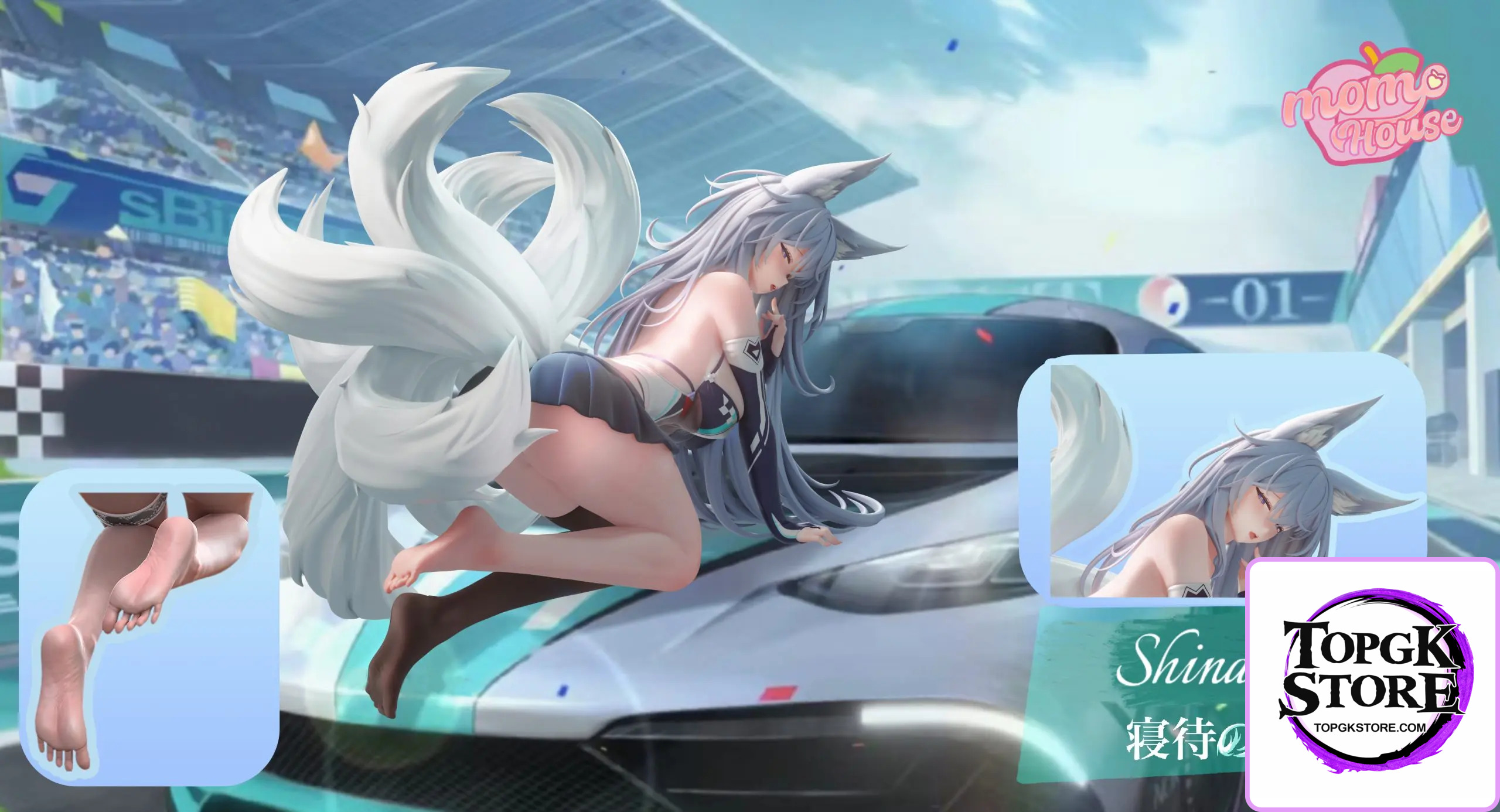 MoMo House Studio – Azur Lane Roaring Silver Wheel Shinano - Photo 2 | TopGKStore