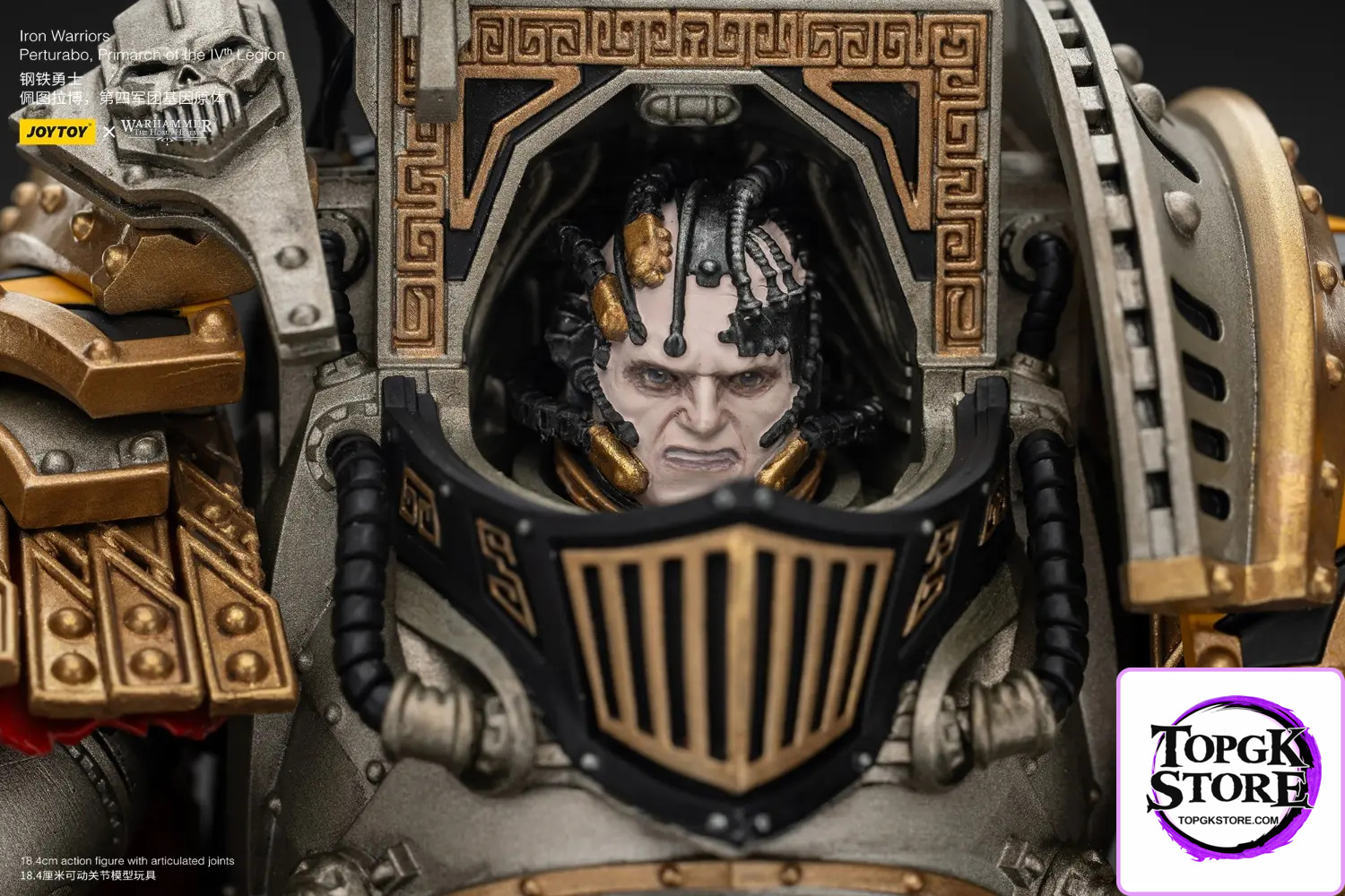 JOYTOY – Iron Warriors Perturabo, Primarch of the lVth Legion (Licensed) - Photo 14 | TopGKStore