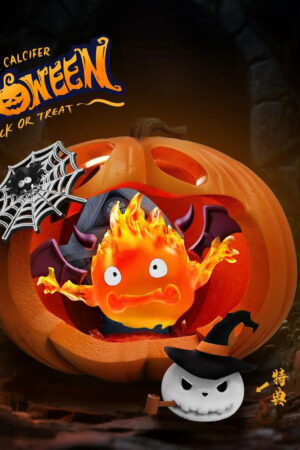ZJB Studio – Howl’s Moving Castle Halloween Demon Pumpkin Calcifer - Photo 1 | TopGKStore