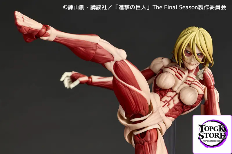 Kaiyodo – Revoltech Amazing Yamaguchi Attack on Titan Armored Titan & Female Titan (Licensed) - Photo 24 | TopGKSto