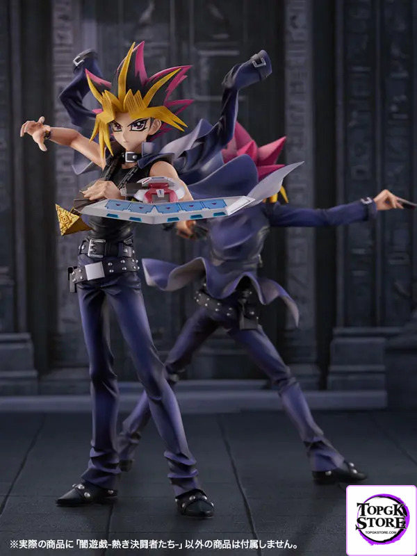 Kotobukiya – ARTFX J Yu-Gi-Oh! Duel Monsters Yugi Muto X Yugi Muto -Passionate Duelists- 1/7 Complete Figure (Licensed)