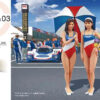 Hasegawa – 1/24 90’s Race Queen Figure Plastic Model (Licensed) - Photo 4 | TopGKStore