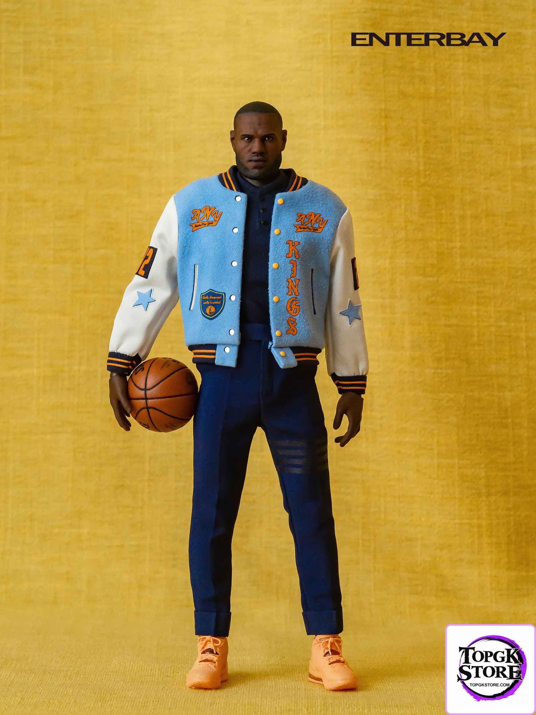 ENTERBAY Studio – LeBron James 1/9 Scale Action Figure MM1210 (Licensed) - Photo 1 | TopGKStore