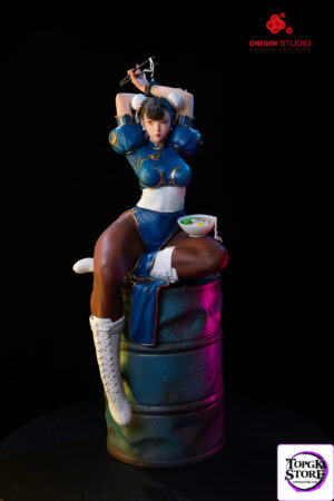 ORIGIN Studio – King of Fighters Light Statue of a Female Fighter  Chun - Photo 1 | TopGKStore