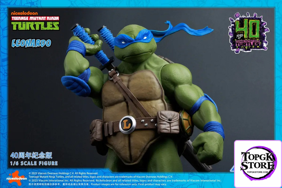 BIGFTOYS – BIGF-001 Leonardo 40th Anniversary Edition 1/6 Scale Action Figure (Licensed) - Photo 16 | TopGKStore
