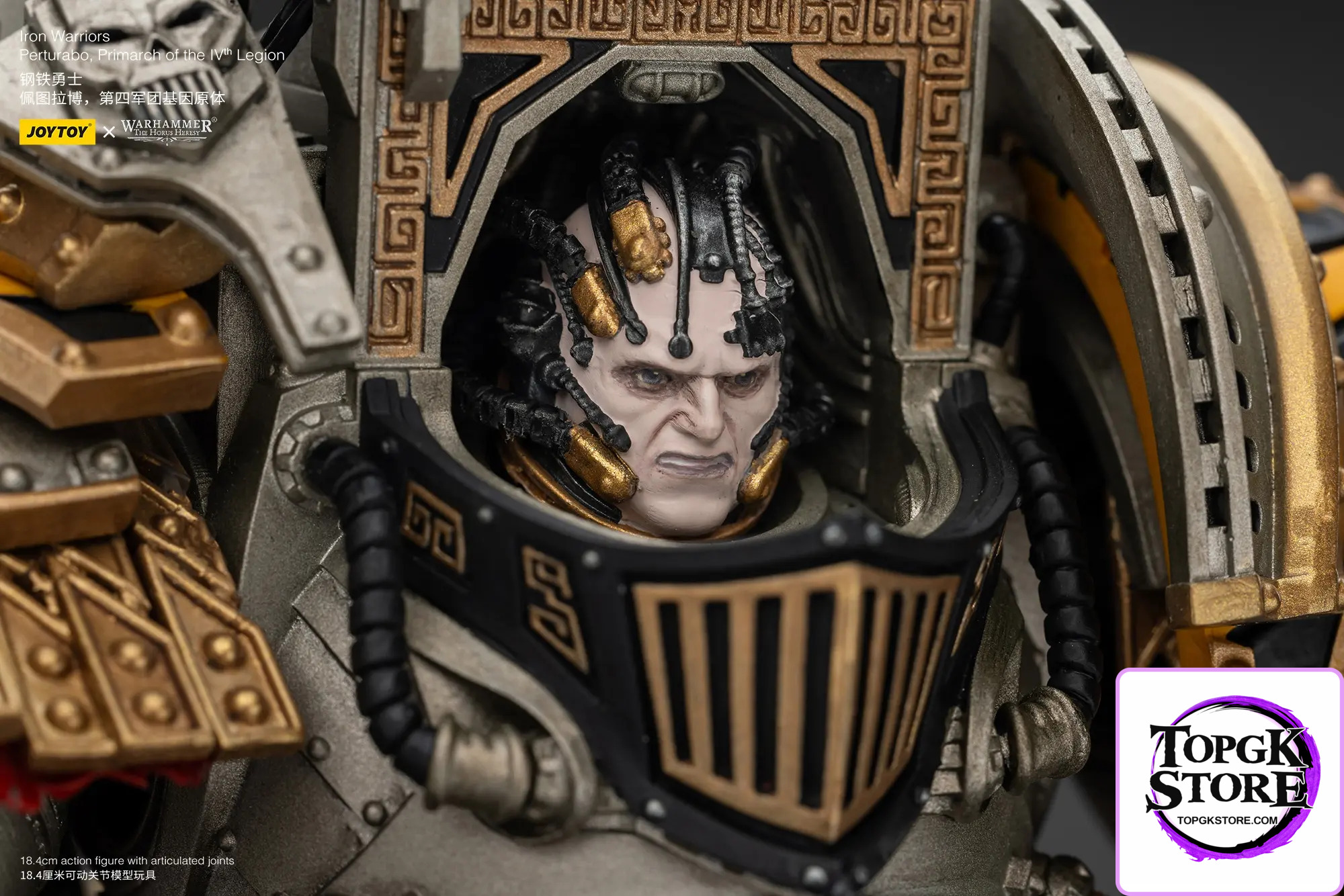 JOYTOY – Iron Warriors Perturabo, Primarch of the lVth Legion (Licensed) - Photo 15 | TopGKStore