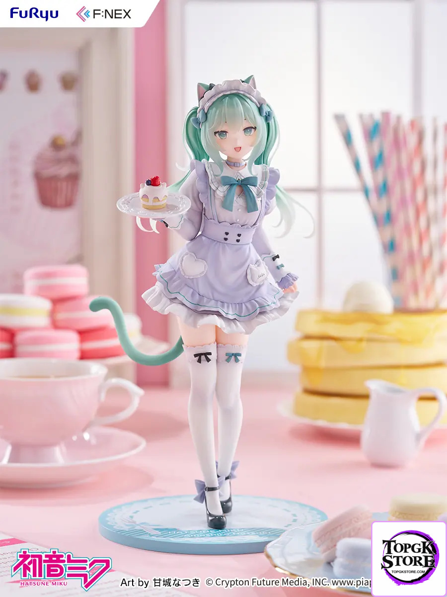 FURYU – Hatsune Miku X Amashiro Natsuki 1/7 Scale Figure (Licensed) - Photo 1 | TopGKStore