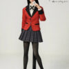 JKTOYS – Kakegurui 1/6 Abyssal Betting Belle Yumeko Movable Eye Hair Implant Head K-009 - Photo 14 | TopGKStore