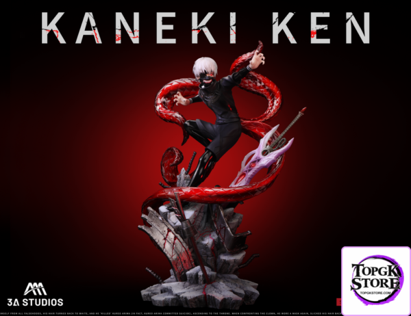 Tokyo Ghoul CCG's Strongest Force Black Reaper Kaneki Ken 1/6 Scale 3A Studios - Image 4