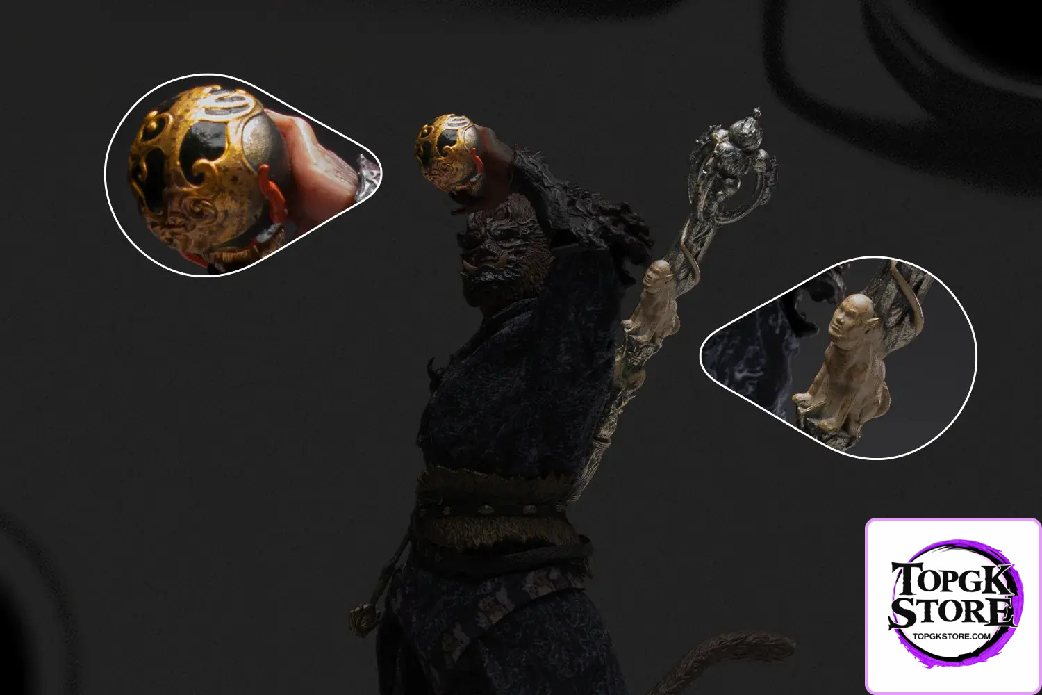 INART – Black Myth:Wukong The Destined One 1/12 Scale Figure (Licensed) - Photo 6 | TopGKStore
