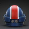 JOYTOY – Warhammer 40,000 Ultramarines Lieutenant Titus’ MKX Helmet & Display Stand JT01741 JT01697 (Licensed
