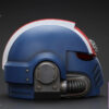 JOYTOY – Warhammer 40,000 Ultramarines Lieutenant Titus’ MKX Helmet & Display Stand JT01741 JT01697 (Licensed