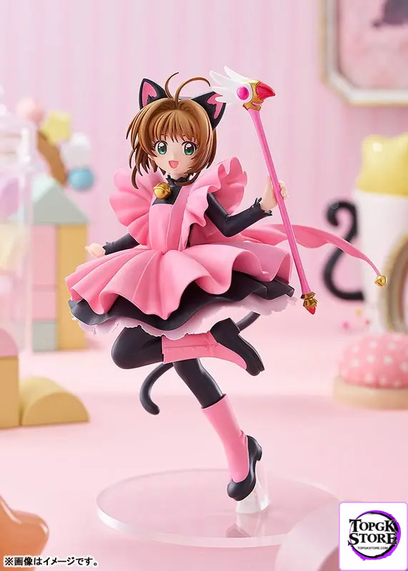GSC – POP UP PARADE Cardcaptor Sakura Clow Card Arc Sakura Kinomoto: Black Cat Costume Ver. L Size (Licensed) - Photo 1
