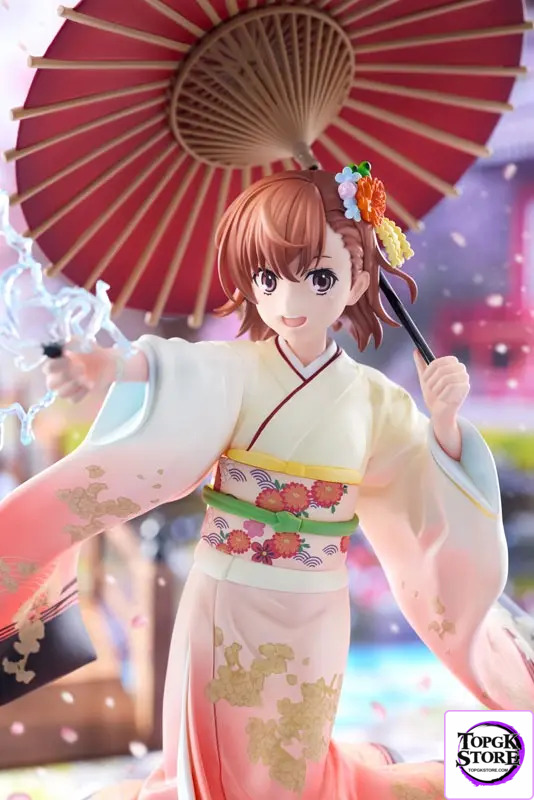 KADOKAWA – KDcolle A Certain Scientific Railgun T Mikoto Misaka Furisode Kimono ver. (Licensed) - Photo 4 | TopGKStore