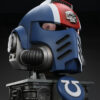 JOYTOY – Warhammer 40,000 Ultramarines Lieutenant Titus’ MKX Helmet & Display Stand JT01741 JT01697 (Licensed